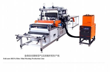 Paper Pleating Machine