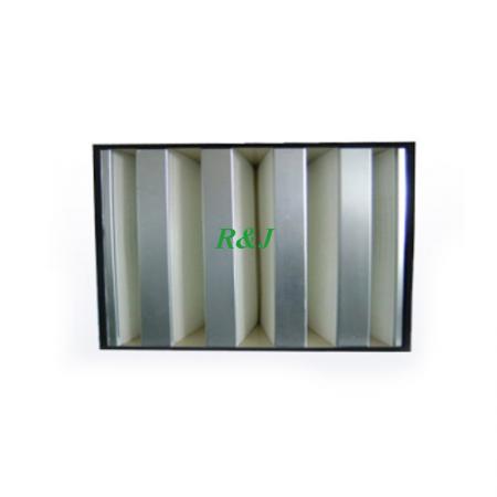 V-Bank Box GALVANIZED FRAME FILTER