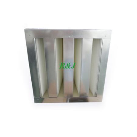 V-Bank Box GALVANIZED FRAME FILTER