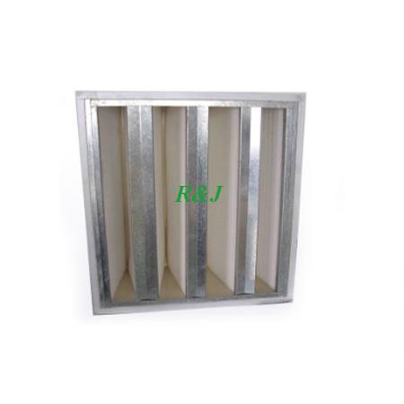 V-Bank Box GALVANIZED FRAME FILTER